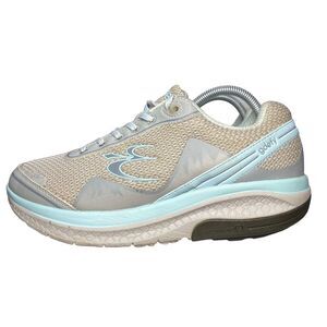 Gravity Defyer Womens Gdefy TB9024FGU-M Comfort Walking Shoes Size 10 Gray/Blue